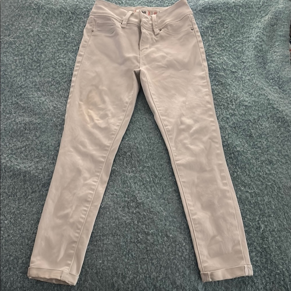 YMI Women's White Ankle & Cropped Jeans